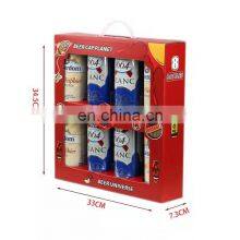 Safe And Easy Transport Bottle Holder Corrugated Cardboard Beer Soda Bottle Carrier Wine Box thumbnail-5
