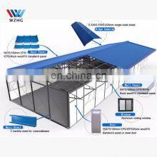 Lift Goods Prefab Warehouse Loft Garage Storage Prefabricated Steel Structure Mobile Warehouse thumbnail-2