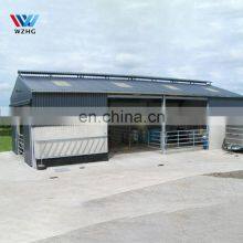 Australian WZH Prefabricated Steel Structure Closed Type Poultry Farm House Cow Sheds for Sale thumbnail-3