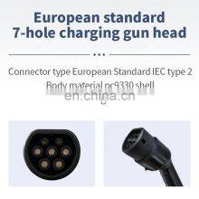 Hot Sale Product AC European Standard Type 2 32A 7KW Portable EV Charger Car Charger Charging Gun(Indicator Light Type) thumbnail-5