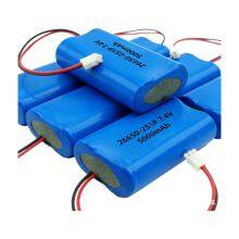 ZonYou Customized 26650 Cylindrical Cell 2S1P 7.4V 5Ah Lithium-Ion Battery Pack With 500 Cycles Life for Voice Recorder Digital Photo Frame Fan thumbnail-4