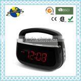 Best Price Big LED Aux in Jack Portable Clock Radio