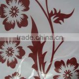 chinese paper-cut style wall glass decor sticker
