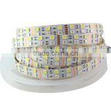 16.4FT Double Row 5050 RGB LED Strip 5M 600 Led SMD Led Fleible Light Ribbon Tape & DC 12V 10A Power & 86bo Dimmer Controller thumbnail-2