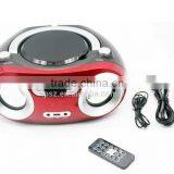 Portable Boombox CD Player Support Bluetooth Usb thumbnail-2