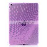 Rain Drop Flexible Gel Tpu Tablet Case for Ipad Air
