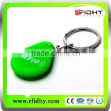 cheap leather RFID Keyfob for access control AB41