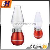 Rechargeable Retro Lamp Blowing Control Indoor Light With Warm Light