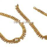 Indian Gold Plated Payal Anklet thumbnail-3