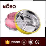 Child Colorful 3 Compartment Lunch Box With Lid thumbnail-5