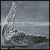 HOLIDAY SALE Cartilage Earring Vintage Chain Stud, Upper Piercings Wing Earring Cuff thumbnail-1