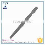 DIN345, Tools Drill Bit, HSS 4341 Black Finished, Dia 12mm, Hss Taper Shanks Twist Drill thumbnail-1