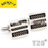 TZG00222 Fashion Enamel Cufflink thumbnail-1