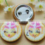 Animal Print Buttons Badge With Logo thumbnail-1