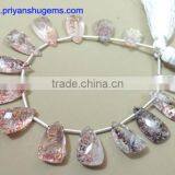 Lepidocrocite Elongated Faceted Elongated Pyramid \Natural Gemstones