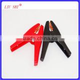 Free Sample Plastic Red and Black crocodile clamps