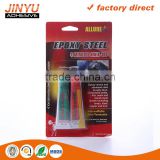 Jinyu wholesale MSDS certification quick and strong adhesive aluminum tube Arylic AB glue