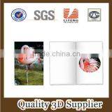 Special 3d Plastic Greeting Card for Wedding Gift