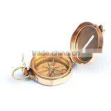 Nautical Solid Brass Clinometer Compass- Brass Pocket Compass 13430 thumbnail-1