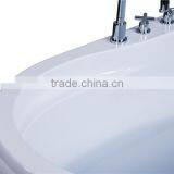 SUNZOOM Peanut Bathtub,oval Embeded Acrylic Bathtub,elliptical Acrylic Free Standing Bathtub thumbnail-3