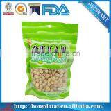 Three Side Heat Seal Pouch With Clear Window and Printing for Nut