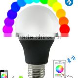 Bluetooth Smart LED Bulb, Energy Efficient Bluetooth Remote Control Multiple Colors Light with Music Sync
