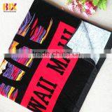 Wholesale High Quality 100% Cotton Customer Printed Beach Towel Suppliers China thumbnail-3