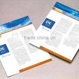 Colorful Booklet Printing Paper Flyers Paper Labels