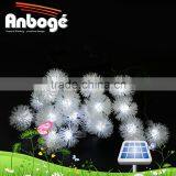 Solar Chuzzle Ball Lights String 20 LED Decorative for Patio, Garden,Camping,Party