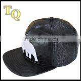 6 Panel Cap/leather Hats/snapback Hats thumbnail-1