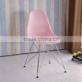 Home Furniture Hot Sale Plastic Chair With Aluminum Legs thumbnail-3