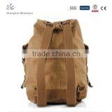 2015 Hot Sell Men's Cool Khaki Canvas Backpack for Camping and Hiking thumbnail-3
