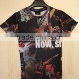 3D Digital Print Short Sleeve T-shirt thumbnail-2