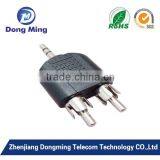 Setreo 3.5 Male to RCA Male 1 to 2