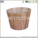 Cheap and Simple Wooden Bucket / Wooden Barrel for Sale