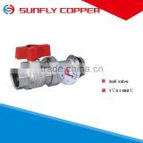 With Match Nickle-plating PN 25 Ball Valve thumbnail-1