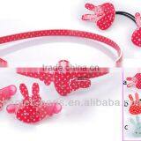 Jewelry Hair Accessory Set, Rhine Stone Luxury Flower Hair Clip Set for Women, Fancy Hair Barrettes Wholesale in China