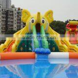 QH-WP-12-inflatable Mini Water Park With Pool for Kids Portable Water Park thumbnail-3