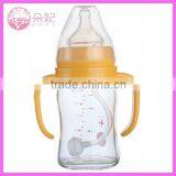 Baby Products Borosilicate Glass cute baby bottle