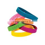 High quality christmas promotion cheap silicon rubber braselet wristband