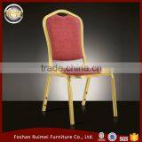 E-029 Cheap Metal Frame Restaurant Cafeteria Cushioned Chair thumbnail-4