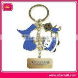 New Design High Heel Shoe Shape Metal Keychain