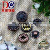 14mm Metal Brass Denim Button Ecofriendly Product Snap Button for Leather thumbnail-2