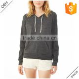 China factory OEM women kangaroo pocket blank pullover hoodies