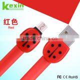 High Quality TPE Flat USB Multi Charger Data Cable, High Speed Sync Data Micro USB Cable thumbnail-3