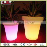 IP65 Waterproof Nice Led Round Planter/rechargeable Flowerpot/garden Planter for Outdoor thumbnail-3