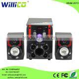 Cheap Price 2.1 Multimedia Computer Speaker With USB/SD/FM/remote Control