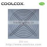 CoolCox 200mm Fan Finger Guard CCFG20CM,nichrome Material,fan Guard,RoHS Compliant thumbnail-1