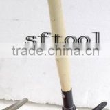 the mini cabon steel handle for shovel with pickaxe