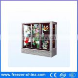 Elegant design and Double temperture refrigerator for flowers